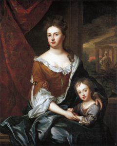 Queen Anne and her son, William duke of Gloucester